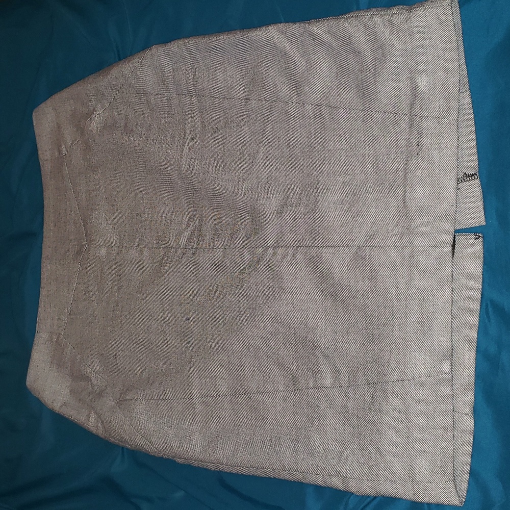 Gray work pencil skirt